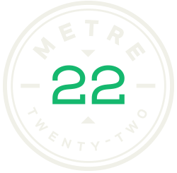 Metre 22 Logo